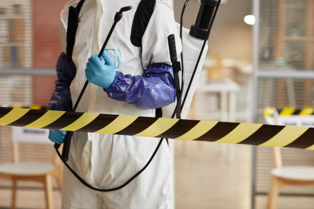 Professional Biohazard technician working in White Hall, MD